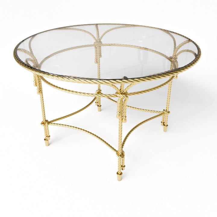 Top view of luxury entrance table