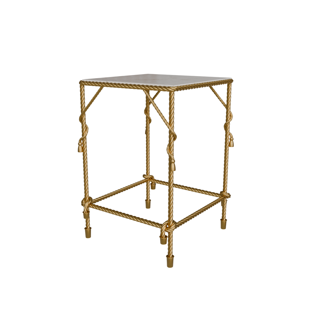 White bg cordelia side table